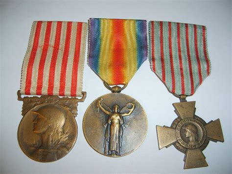 Ww1 French Military Medals