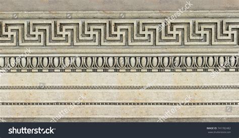 Hellenistic Architectural Pattern Historic Building Carved Stock Photo 741782482 | Shutterstock