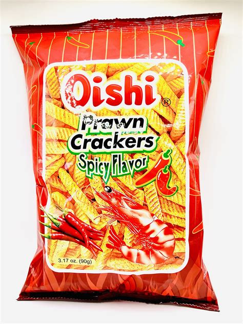 Oishi Prawn Crackers Spicy 90g – Seattle Manila Oriental Store