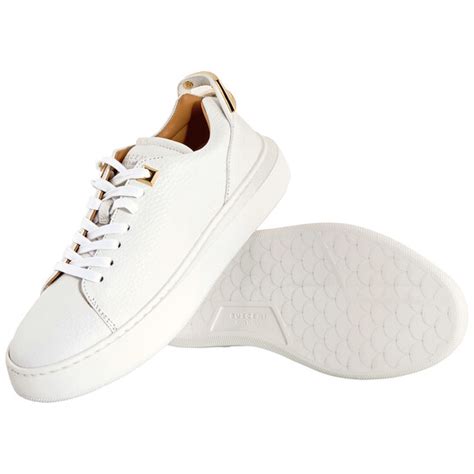 Buscemi White Uno Low-Top Sneakers, Brand Size 40 ( US Size 7 ) 117SW053LC010A 0001 - Shoes ...