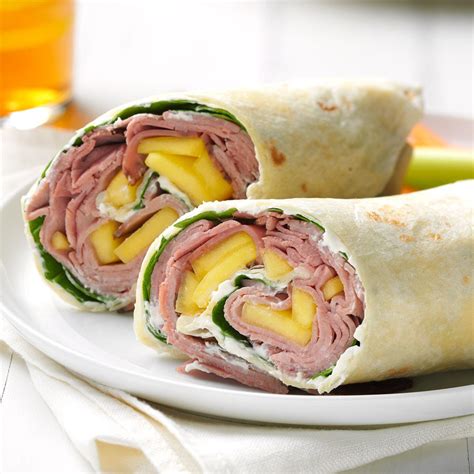 Tropical Beef Wrap Recipe | Taste of Home