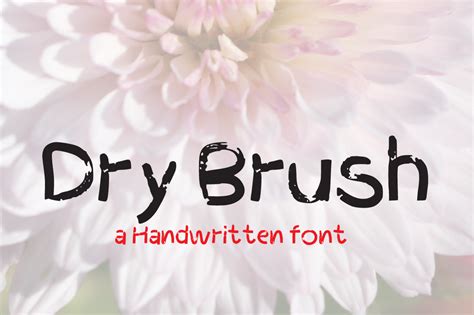 Dry Brush font By awire | TheHungryJPEG