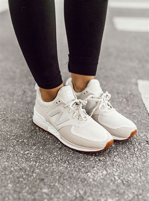 Obsessed with these white sneakers! | LivvyLand | Tennis shoes outfit, White tennis shoes ...