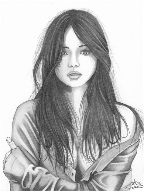 Beautiful Girl Sketch at PaintingValley.com | Explore collection of Beautiful Girl Sketch