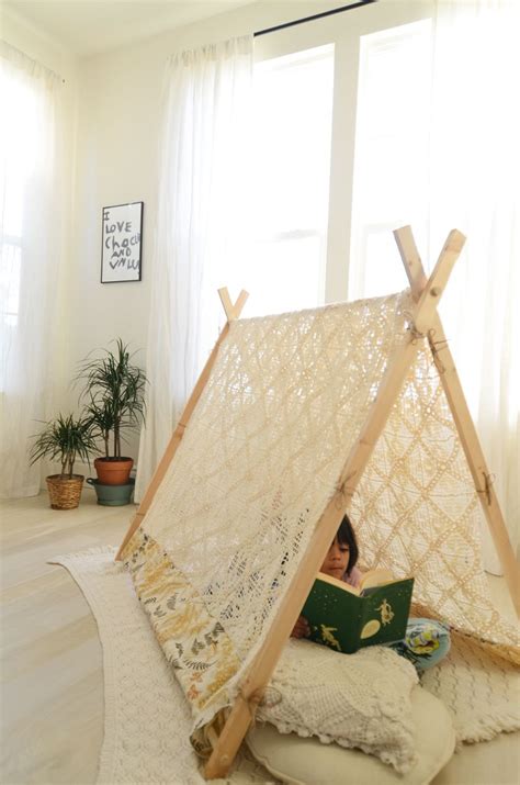 Make Your Own A-Frame Tent - A Beautiful Mess