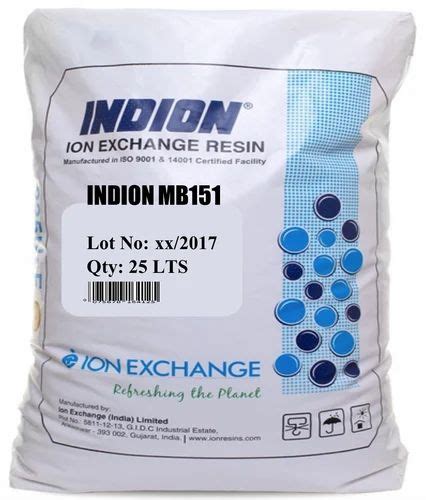 Strong Base Anion Exchange Resin at ₹ 290/litre | Ion Exchange Resin in Bhopal | ID: 19753341848