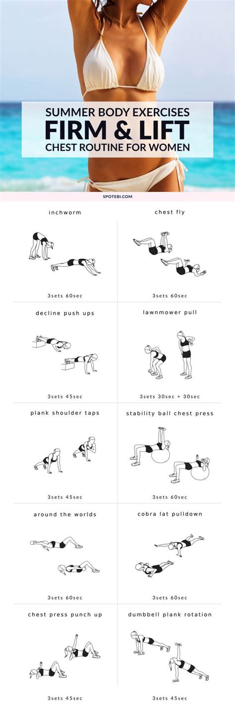 16 Intense Chest Workouts That Will Lift & Firm Up Your Chest! - TrimmedandToned