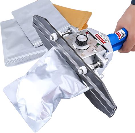 Buy Fanlocn Mylar Bag Heat Sealer, Crimp Heat Sealer, Integrated Type ...