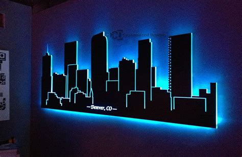 Led Lighted Wall Art | Eqazadiv Home Design