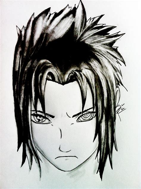 Sasuke Uchiha with Pain's rinnegan by odrozz on DeviantArt