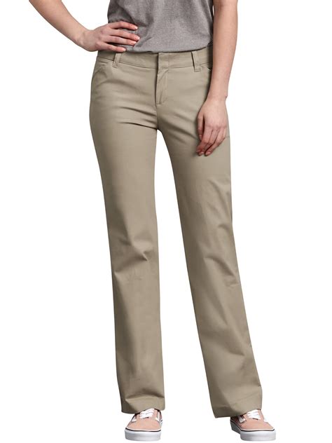 Dickies - Dickies Women's Relaxed Straight Stretch Twill Pant - Walmart.com - Walmart.com