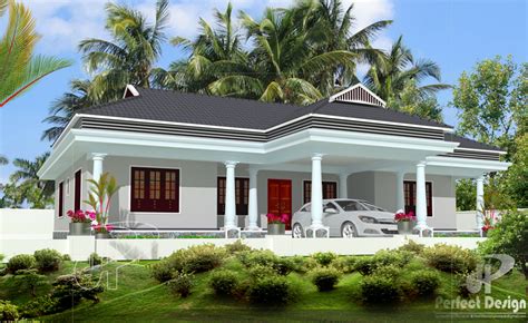 Beautiful House Plans Kerala Style Kerala House Bedroom Plan Beautiful Simple Single Floor Plans ...