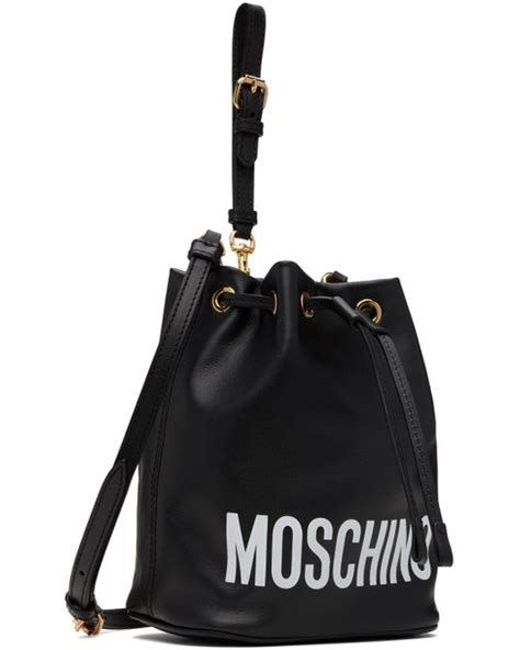 Moschino Black Logo Bag | Lyst