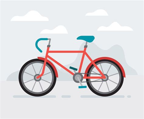 Bicycle Illustration 268319 Vector Art at Vecteezy