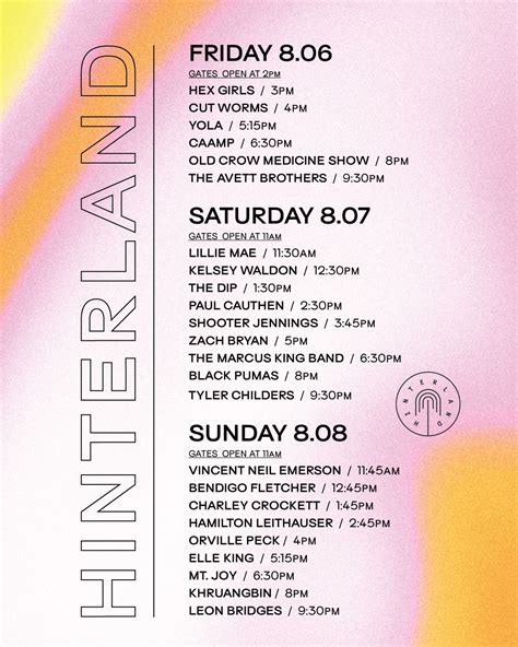 Hinterland Music Festival 2021 Lineup | Grooveist