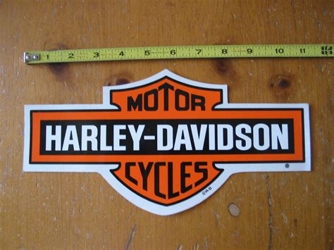 Vintage Harley-Davidson decal sticker -- Antique Price Guide Details Page