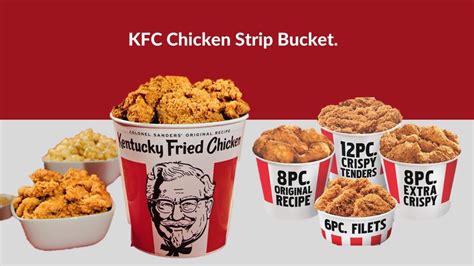 Best KFC Chicken Strip Bucket 2023 - KFC Menu