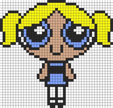 Bubbles Perler Bead Pattern | Bead Sprites | Characters Fuse Bead Patterns