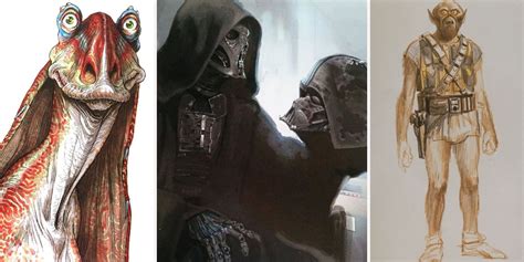 30 Unused Star Wars Concept Art Designs That Would've Changed Everything