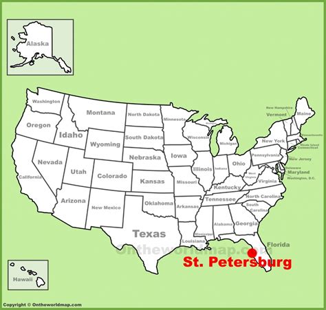 Map Of St Petersburg Florida Area - Printable Maps