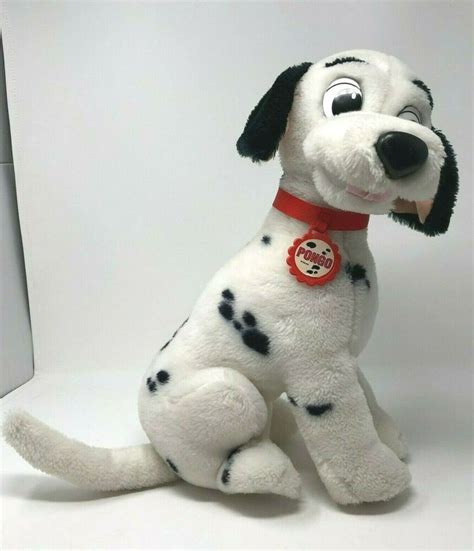 Walt Disney 101 Dalmatians 14" Plush PONGO Dog Mattel 1991 Rare Vintage Spots #Disney | Disney ...