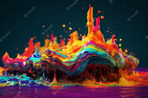 Premium Photo | Happy Holi festivals paint splash