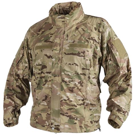 HELIKON TACTICAL MENS SOFT SHELL Ver. II WINDPROOF HOODED CAMO JACKET CAMOGROM | Soft shell ...