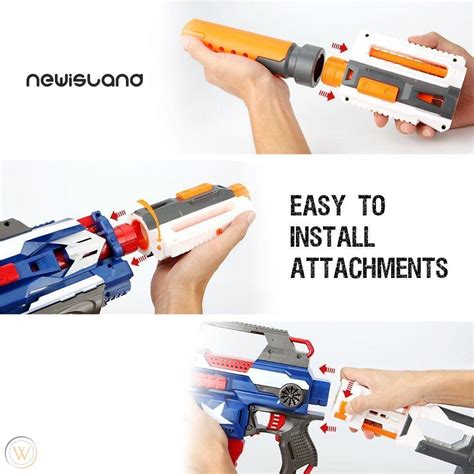 Nerf Modulus Attachments Upgrade Kit Set Gun Accessories 6 Parts Cheap ...