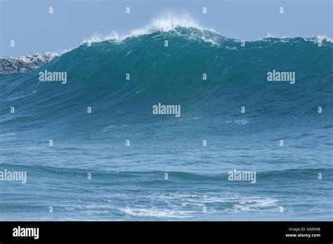 Big Wave at The Wedge Stock Photo - Alamy