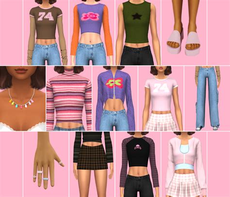 90’s gIrL nExT dOoOr! | B0T0XBRAT | Sims 4 mods clothes, Sims 4 dresses ...