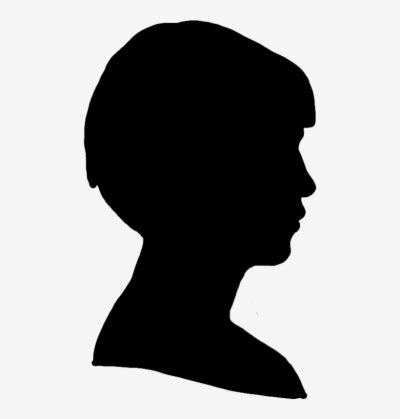 Free Lady Face Silhouette, Download Free Lady Face Silhouette png ...