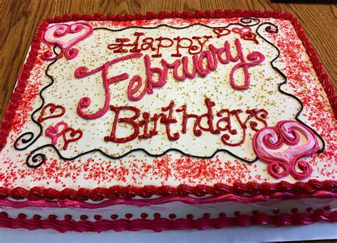 February Birthday Cake | 4th of july cake, Cake, Vintage cake