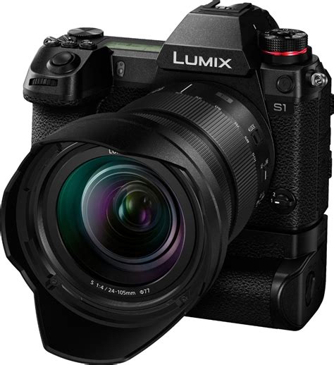 Best Buy: Panasonic LUMIX S1 Mirrorless Full-Frame 4K Photo Digital Camera with 24-105mm F4 L ...