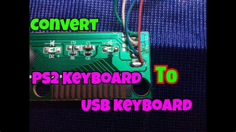 Ps2 Keyboard To Usb Circuit Diagram