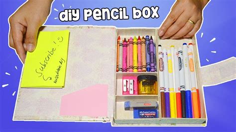 20 Of the Best Ideas for Diy Pencil Box - Home, Family, Style and Art Ideas