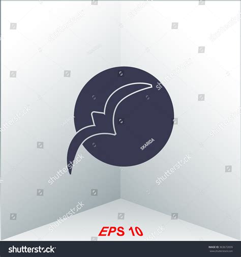 Silhouette Bird Sunset Vector Stock Vector (Royalty Free) 363672839 | Shutterstock