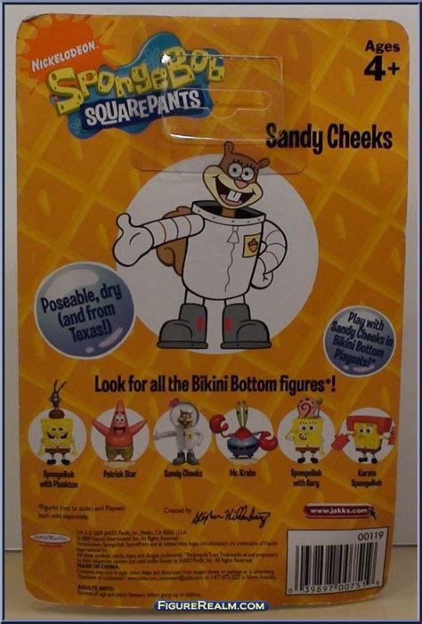 Sandy Cheeks - Spongebob Squarepants - Basic Series - Jakks Pacific Action Figure