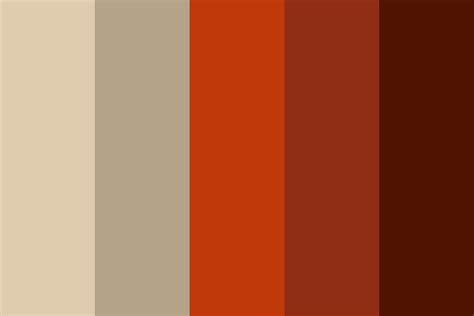 Minimal: Brick Color Palette