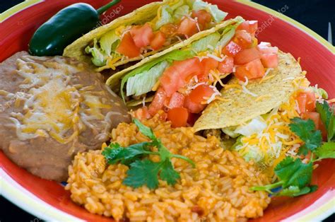 Colorful Mexican food plate — Stock Photo © miflippo #13406605