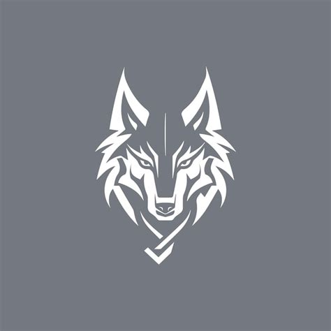 Premium Vector | Abstract creative wolf head logo design