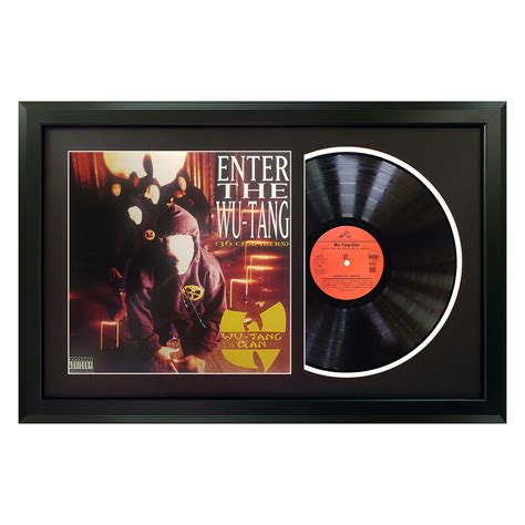 Wu-Tang Clan "Enter the Wu-Tang (36 Chambers)" Framed Record (White) - Iconic Rap & Hip-Hop ...