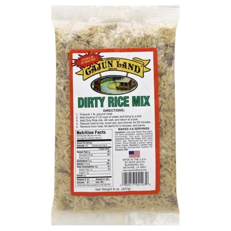 Deep South Blenders Cajun Land Dirty Rice Mix, 8 oz - Walmart.com ...