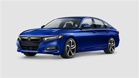 2018 Honda Accord in Still Night blue paint color