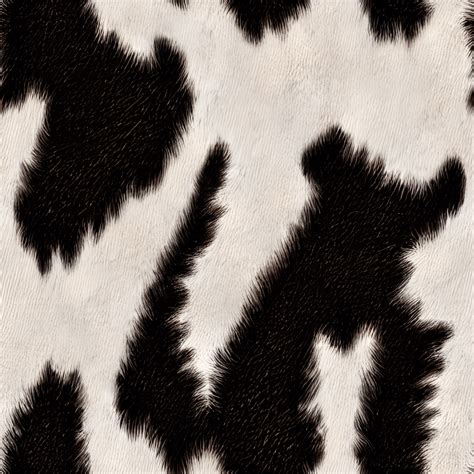 Cowhide Pattern 4k Painting Illustration · Creative Fabrica