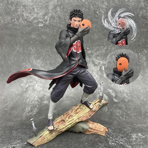 Estátua Tobi Obito Uchiha Sharingan Kamui Akatsuki Naruto Shippuden ...