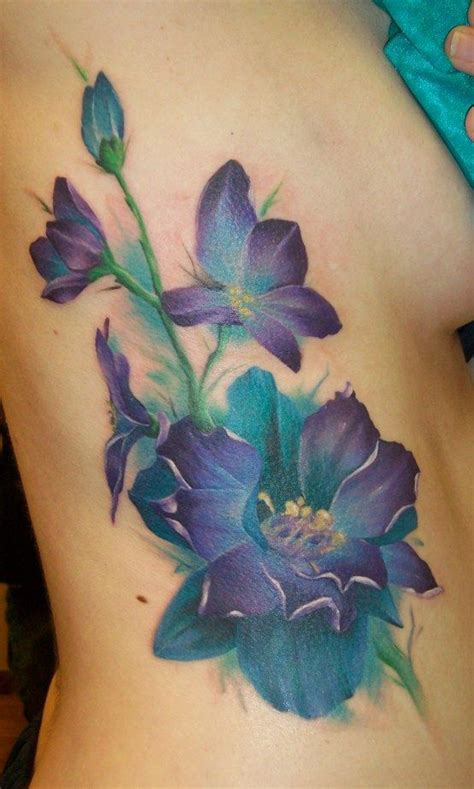 blue violet flower tattoo - As A High Ejournal Pictures Library