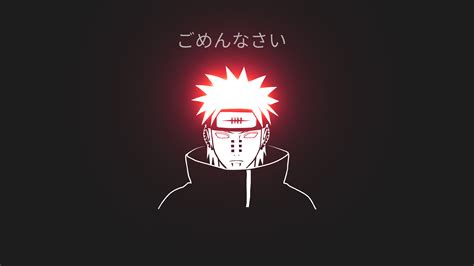 3840x2160 Resolution Naruto Pain Minimal 4K Wallpaper - Wallpapers Den