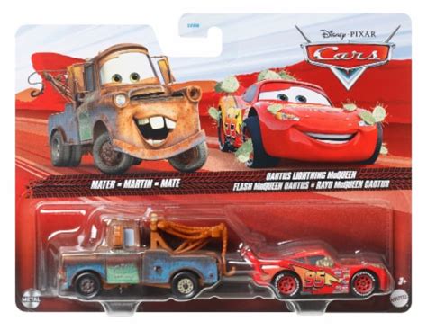 Disney Pixar Cars 3, Mater & Lightning McQueen 2-Pack, 1:55 Scale Die-Cast, 1 - Kroger