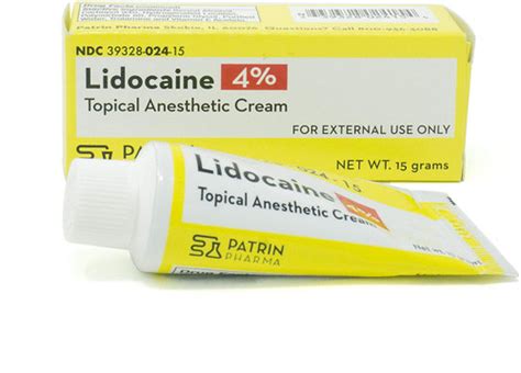 Patrin Pharma Lidocaine 4% cream 30 Gram - drugsupplystore.com