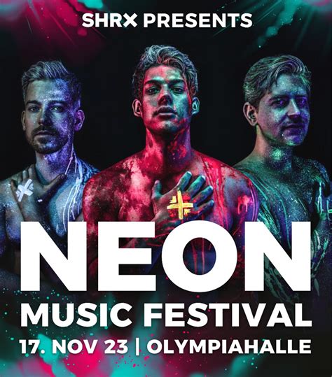 VERLOSUNG: Neon Music Festival - SHRX & Friends - Rausgegangen München